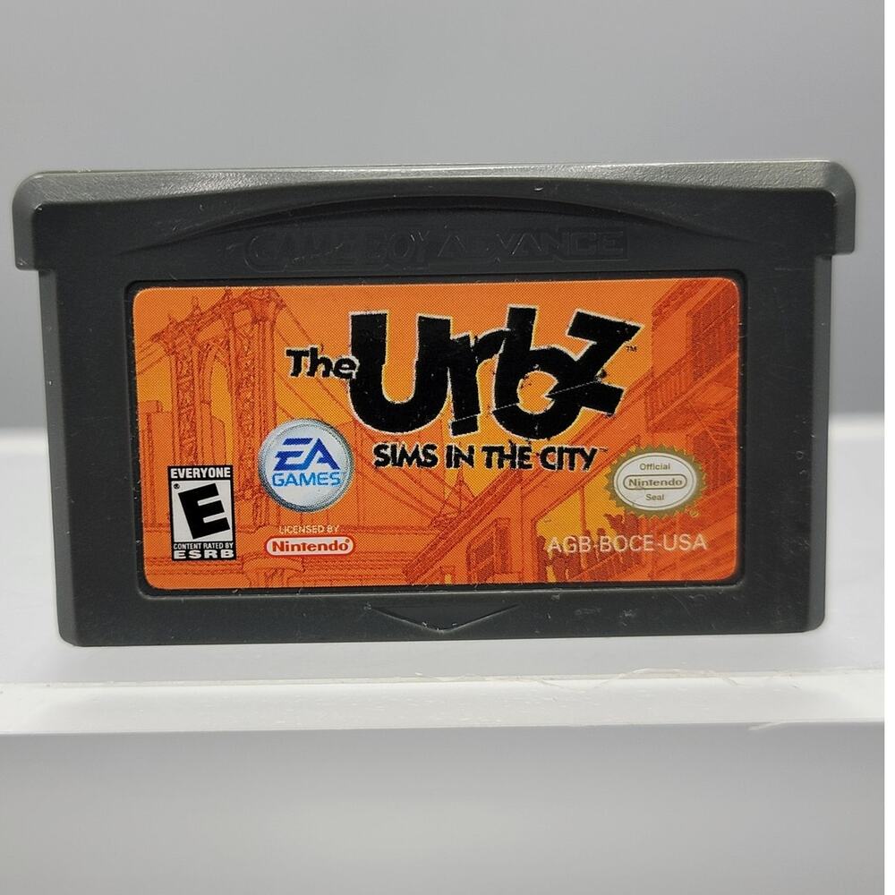 The Urbz: Sims in the City Nintendo Game Boy Advance GBA Tested Working